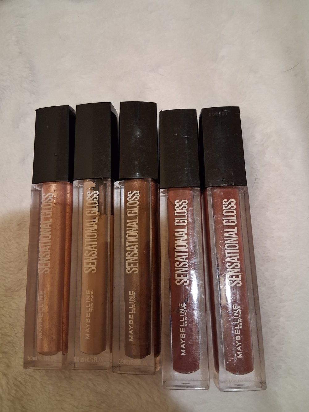 Maybelline Sensational Gloss — Bronze & Brown Shimmer Set